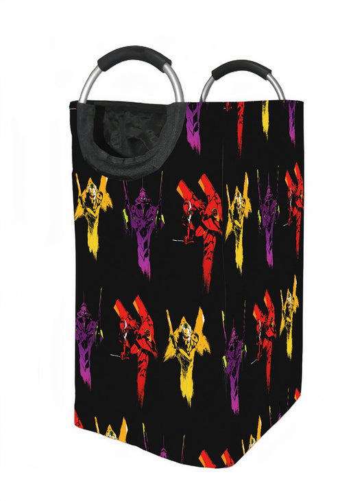 robot from neon genesis evangelion Laundry Hamper | Laundry Basket