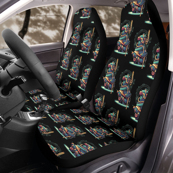 robot mecha muntant utopian Car Seat Covers