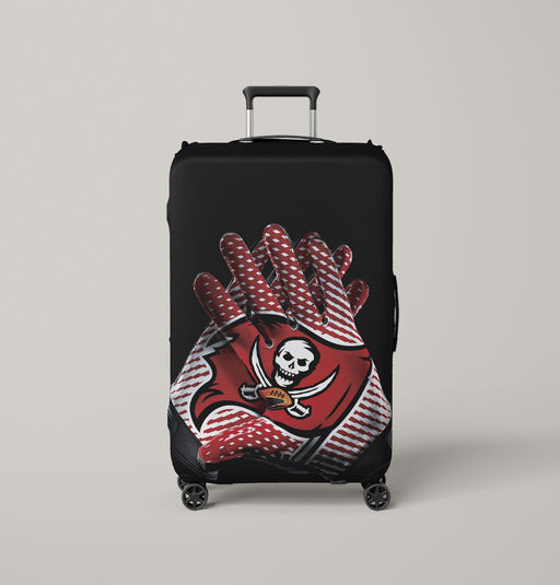 red glove of tampa bay buccaneers Luggage Covers | Suitcase