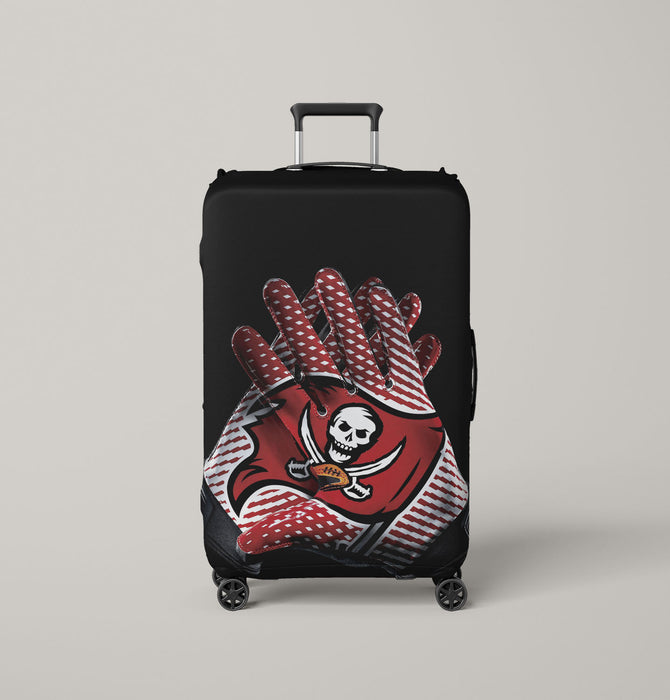 red glove of tampa bay buccaneers Luggage Covers | Suitcase