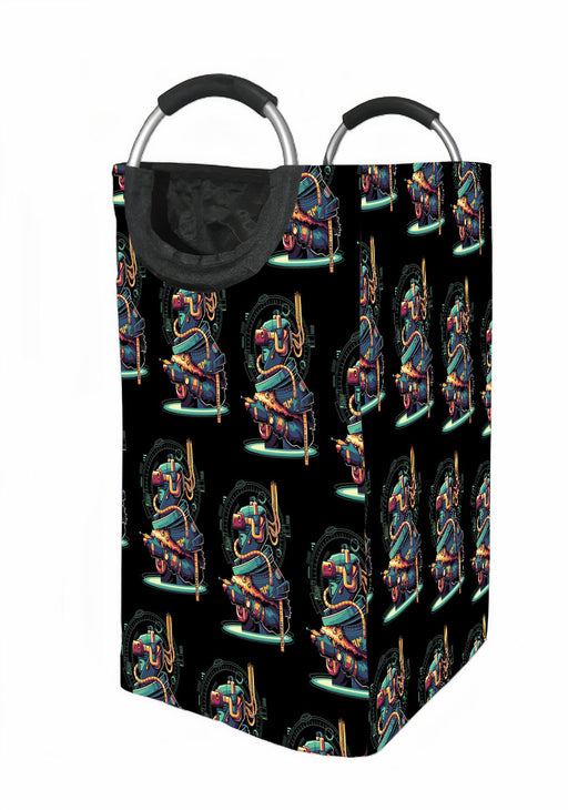 robot mecha muntant utopian Laundry Hamper | Laundry Basket