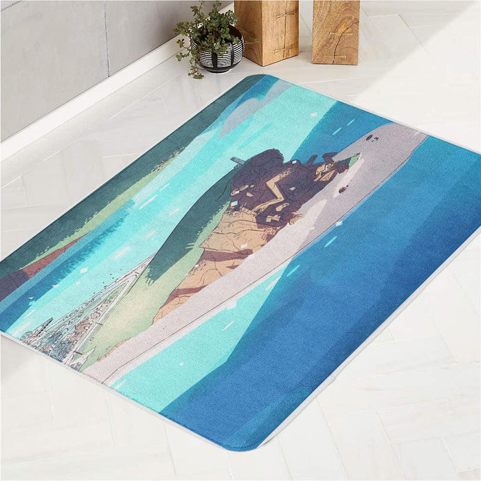 sculpting hill oceans steven universe bath rugs