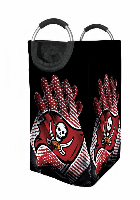 red glove of tampa bay buccaneers Laundry Hamper | Laundry Basket