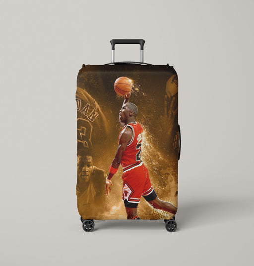 Red jersey nba player Luggage Covers | Suitcase