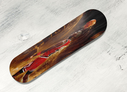 Red jersey nba player Skateboard decks