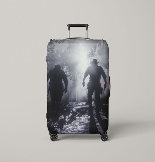 searching at night rockstar game Luggage Covers | Suitcase