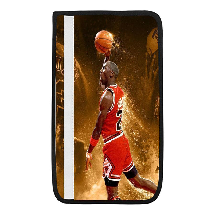 Red jersey nba player Car seat belt cover