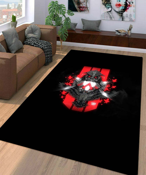 red light bloodhound Living room carpet rugs