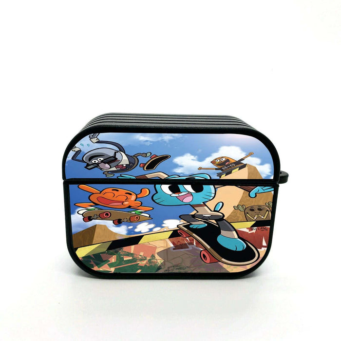 skateboarding the amazing world of gumball airpods case