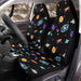 rocket star and planet in space Car Seat Covers