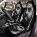 self potrait monochrome kyrie irving Car Seat Covers