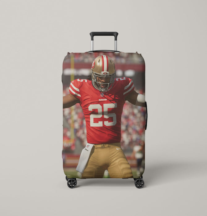 red power nfl energy Luggage Covers | Suitcase