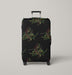 roronoa zoro neon light one piece Luggage Cover | suitcase