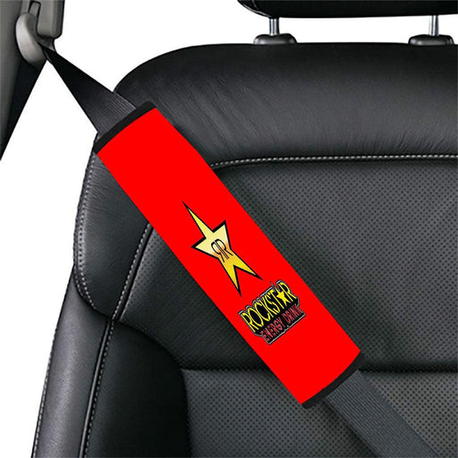 red rockstar energy drink Car seat belt cover - Grovycase