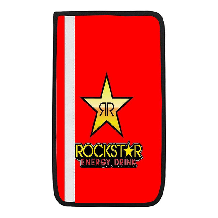 red rockstar energy drink Car seat belt cover