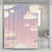 sky cartoon network shower curtains