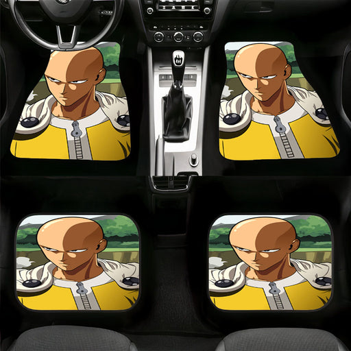 serious saitama bald sensei Car floor mats Universal fit