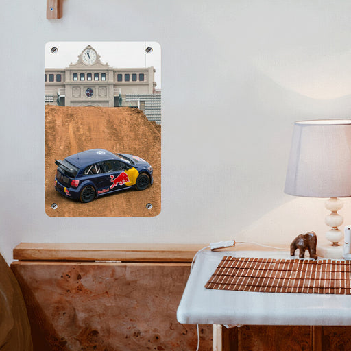 redbull car championship Poster Metal print wall art