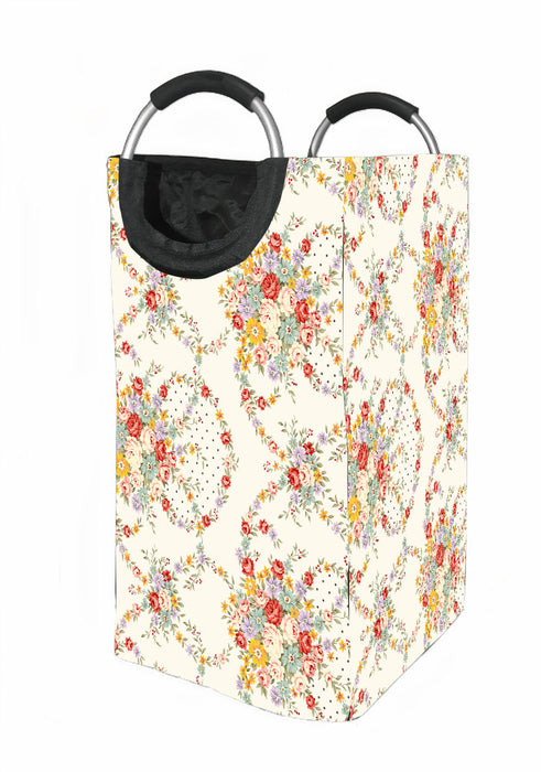 roses sunflower pattern floral Laundry Hamper | Laundry Basket