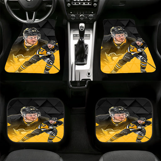 serious sidney crosby nhl Car floor mats Universal fit