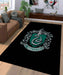 slytherin logo harry potter Living room carpet rugs