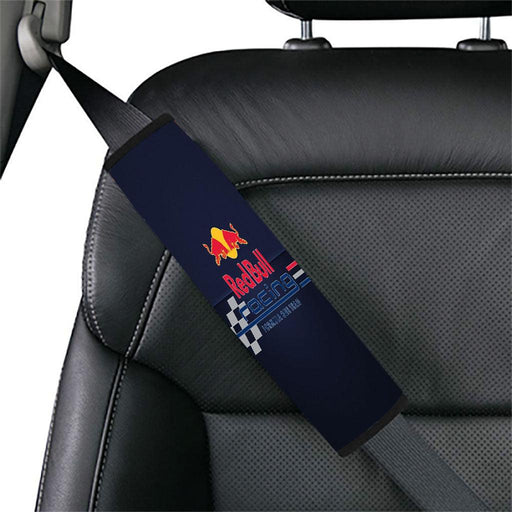 redbull racing brand Car seat belt cover - Grovycase