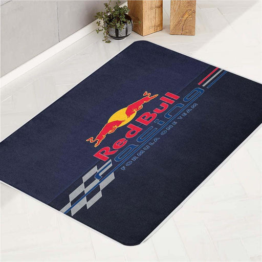 redbull racing brand bath rugs