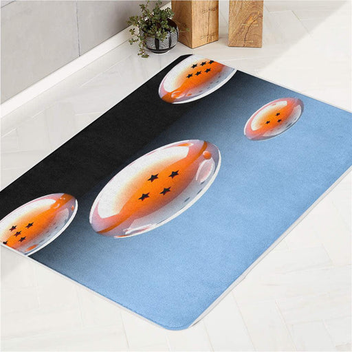 seven of dragon ball bath rugs