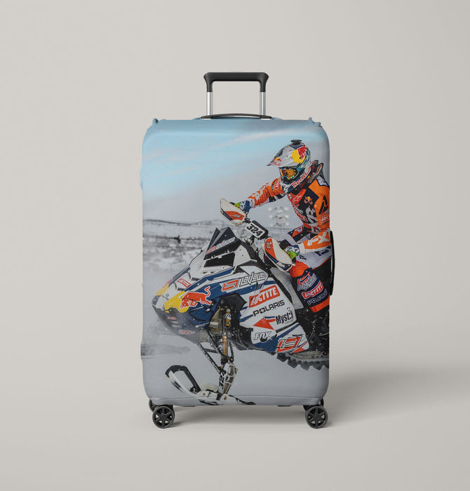 redbull racing snow competition Luggage Covers | Suitcase