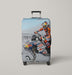 redbull racing snow competition Luggage Covers | Suitcase