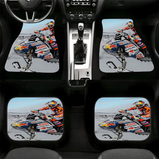 redbull racing snow competition Car floor mats Universal fit