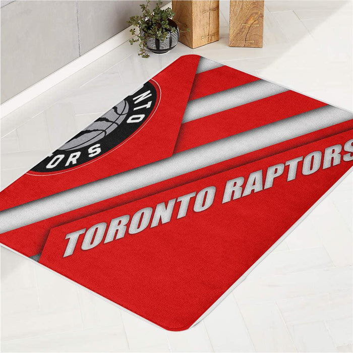 shadow toronto raptors red bath rugs