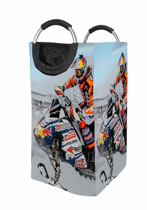 redbull racing snow competition Laundry Hamper | Laundry Basket