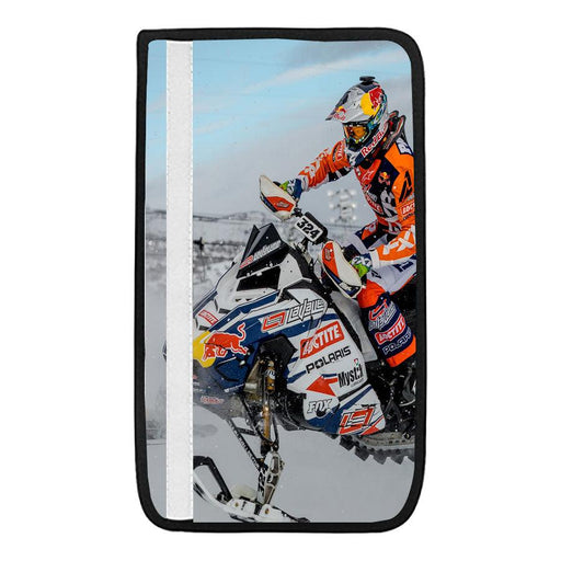 redbull racing snow competition Car seat belt cover