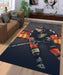 reebook x hockey nhl team Living room carpet rugs