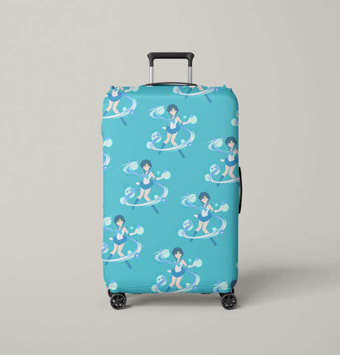 sailor mercury ami sleeveless Luggage Cover | suitcase