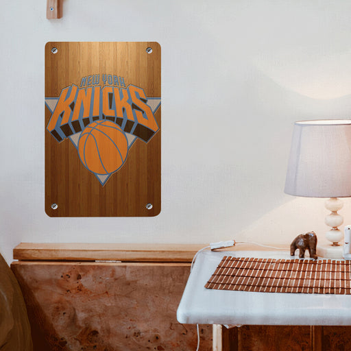 retro new york knicks logo Poster Metal print wall art