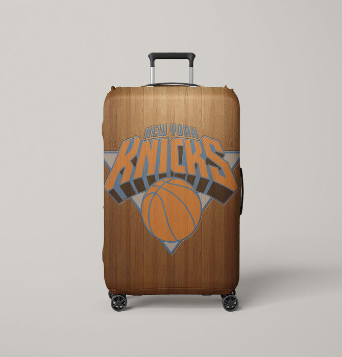 retro new york knicks logo Luggage Covers | Suitcase