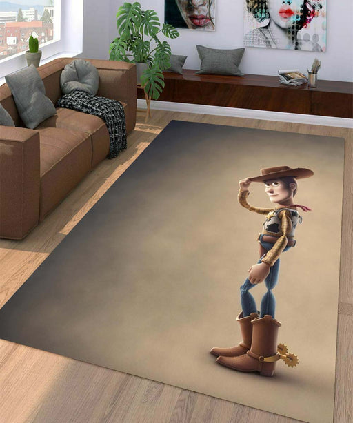 retro of woody the cowboys Living room carpet rugs