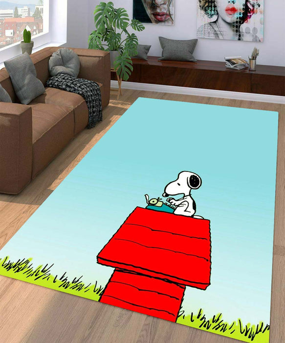 snoopy cartoon network Living room carpet rugs