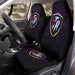 shield toronto raptors and weapon Car Seat Covers