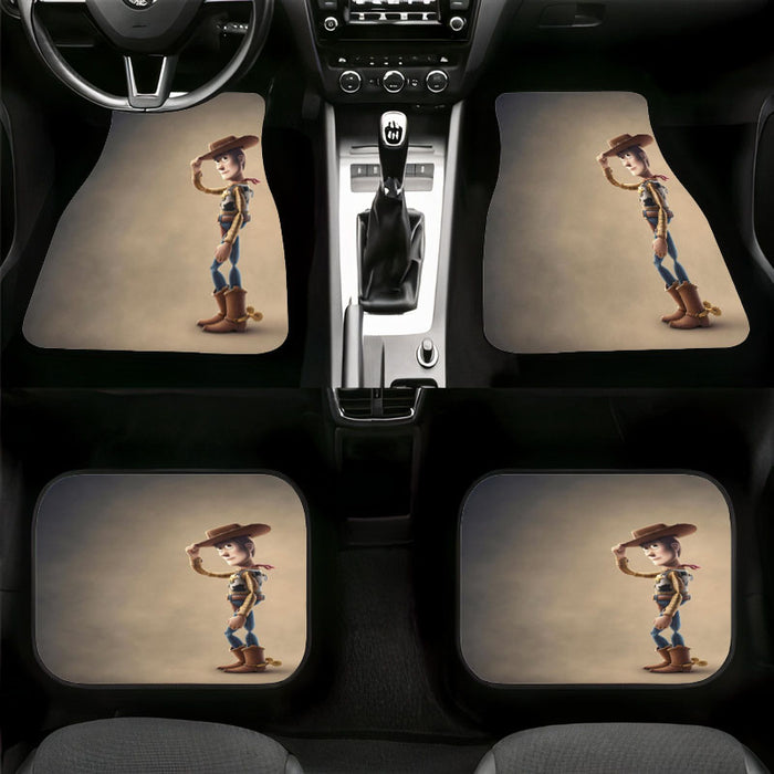 retro of woody the cowboys Car floor mats Universal fit