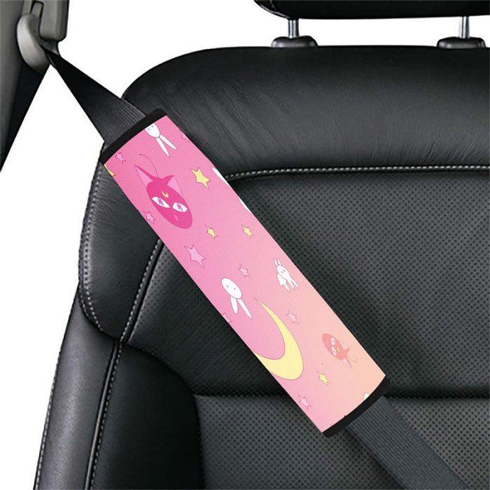 sailor moon neko and stars Car seat belt cover