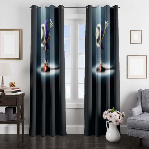 sonic target light window curtains
