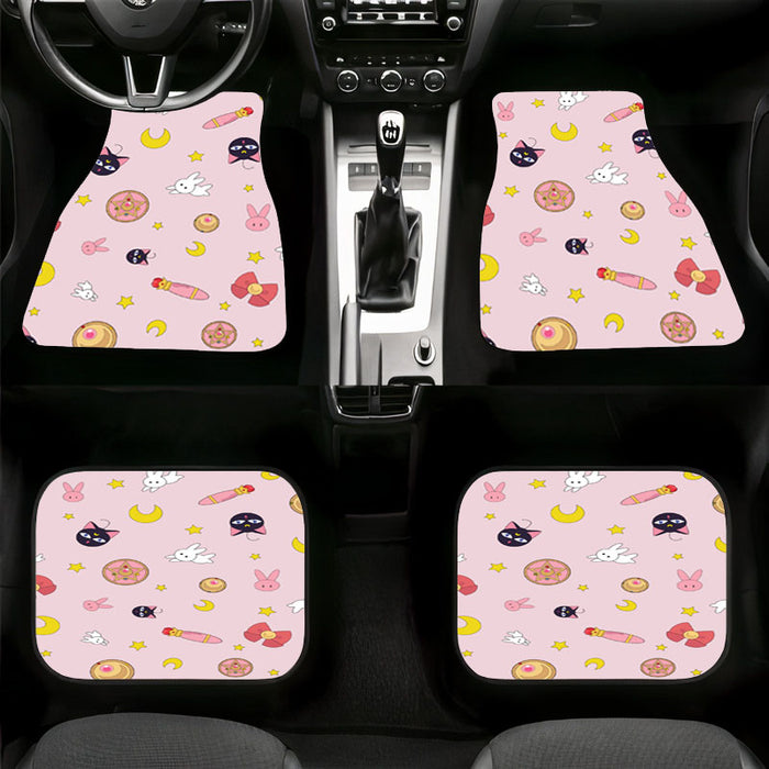 sailor moon stuff anime series Car floor mats Universal fit