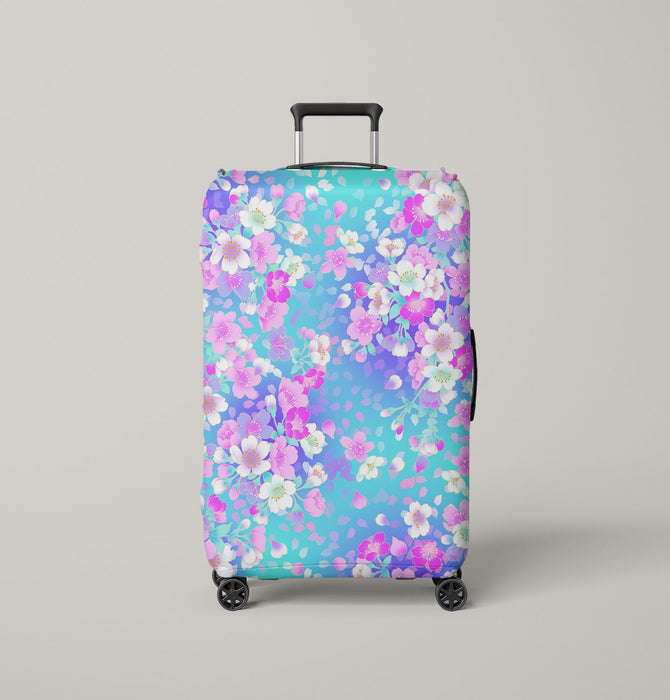 sakura flower blossom japan Luggage Cover | suitcase