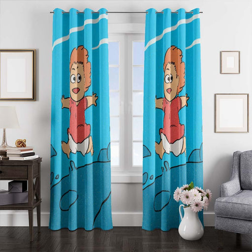 sousuke ponyo window curtains