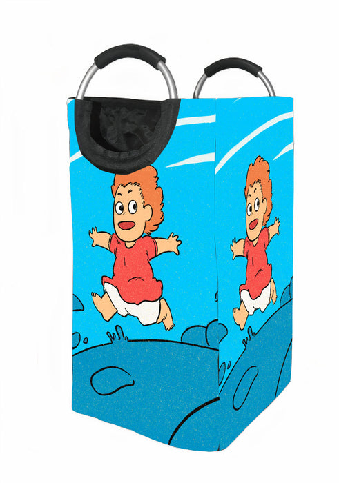 sousuke ponyo Laundry Hamper | Laundry Basket