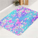 sakura flower blossom japan bath rugs