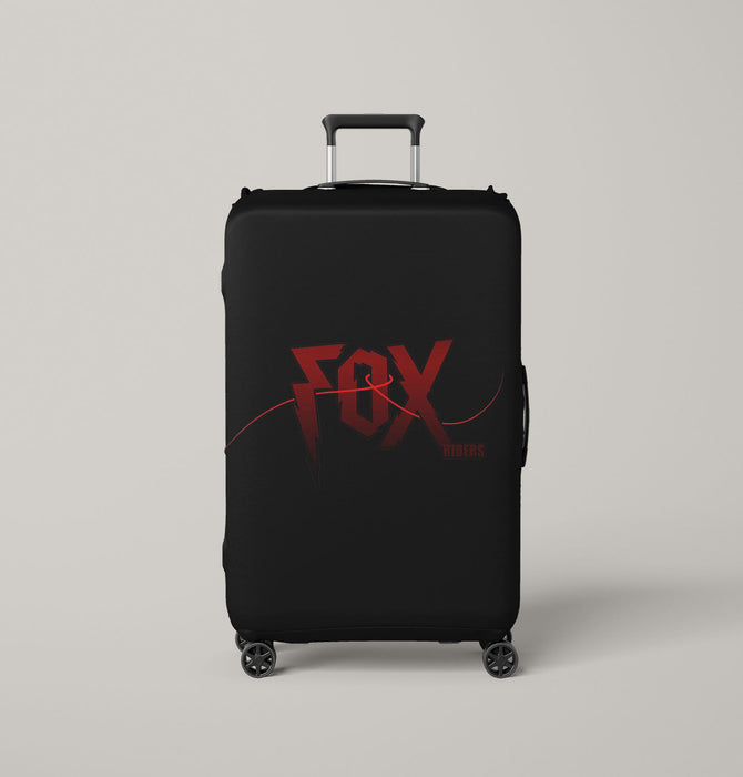 riders of fox racing red light Luggage Covers | Suitcase